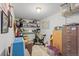 Functional storage room with shelving, exercise equipment, and ample space for organization at 8040 E Dartmouth Ave # 16, Denver, CO 80231