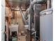 A utility room features a sink, water heater, and furnace with duct work at 8040 E Dartmouth Ave # 16, Denver, CO 80231
