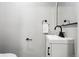 Modern bathroom with stylish vanity, updated fixtures, and clean white walls at 3346 W 33Rd Ave, Denver, CO 80211