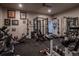 Home gym with extensive weightlifting equipment for a complete workout space at 10515 Lucas Ave, Franktown, CO 80116