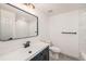 Modern bathroom with stylish vanity, sleek fixtures, and tiled shower, offering a spa-like experience at 9948 King St, Westminster, CO 80031
