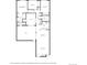 Floor plan showing a 3 bedroom, 2 bath layout at 1120 Cholla Ln, Broomfield, CO 80020