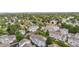 Overhead view of the community showcasing tree-lined streets and well-maintained landscaping at 4070 E 119Th Pl # B, Thornton, CO 80233