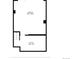 Floor plan of the garage and utility room, showing dimensions at 4070 E 119Th Pl # B, Thornton, CO 80233