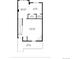 Floor plan showcasing the foyer, living room, kitchen, porch, dining area, pantry and bathroom dimensions at 4070 E 119Th Pl # B, Thornton, CO 80233
