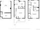 Floor plans of the townhome showing dimensions and layout at 4070 E 119Th Pl # B, Thornton, CO 80233