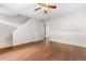 Open living space featuring hardwood floors, neutral paint, and ample room at 4070 E 119Th Pl # B, Thornton, CO 80233