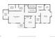 Floor plan of second floor featuring bedrooms, bathrooms, laundry room and a balcony at 9363 Amison Cir # 106, Parker, CO 80134