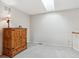 Versatile room with skylight and neutral carpet, perfect for an office or den at 16302 Parkside Dr, Parker, CO 80134