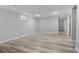 Finished basement boasts recessed lighting and sleek flooring, perfect for versatile living space at 2572 Beech Ct, Golden, CO 80401
