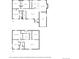 Detailed floor plan showcasing the layout of the home's rooms, including bedrooms, bathrooms, and living spaces at 2572 Beech Ct, Golden, CO 80401