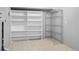 Well-lit storage room featuring ample shelving for organization and efficient space utilization at 2572 Beech Ct, Golden, CO 80401