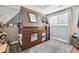 Unique bedroom featuring wood cabin bunk bed, carpet and natural light at 8700 S Ammons St, Littleton, CO 80128