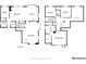 Floor plan of the house showing layout and dimensions at 10115 Cook St, Thornton, CO 80229