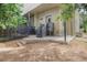 Backyard features a patio with steps up to the backyard door, perfect for relaxing and entertaining guests at 2935 S Sherman St, Englewood, CO 80113
