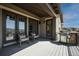 Enjoy the outdoors on this spacious deck, perfect for dining and entertainment, with great views at 15230 W Baker Ave, Lakewood, CO 80228