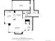 Floorplan of the first floor featuring dimensions and locations of the living spaces and garage at 5722 S Addison Way # A, Aurora, CO 80016