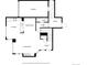 Floorplan of the first floor featuring dimensions and locations of the living spaces and garage at 5722 S Addison Way # A, Aurora, CO 80016