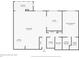 Floor plan showing a spacious condo layout at 300 S Clinton St # 8C, Denver, CO 80247