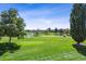 Golf course with pond and lush green at 300 S Clinton St # 8C, Denver, CO 80247