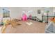 Bright playroom with ' toys, play structures and great natural light at 19316 W 84Th Pl, Arvada, CO 80007