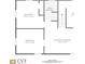 Floor plan showing the layout of the bedrooms, bathroom, and utility room at 7747 Quivas St, Denver, CO 80221