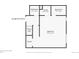 Floor plan showing the basement level with a bedroom, bathroom, closet, and stairs at 3773 S Dayton Way, Aurora, CO 80014