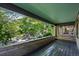 Cozy porch with tree view at 756 Steele St, Denver, CO 80206