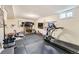 Spacious basement gym featuring ample room for fitness equipment on rubber flooring at 6953 W Roxbury Pl, Littleton, CO 80128