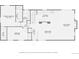 Detailed floor plan showcasing the layout of the home's first level at 6953 W Roxbury Pl, Littleton, CO 80128