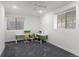 Basement area features two work areas with desk and chair at 9745 Quay Loop, Westminster, CO 80021