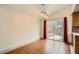 Dining area with sliding glass doors to a patio or deck at 6374 Upham St, Arvada, CO 80003