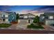 Lovely two-story home with a neutral color scheme, complemented by a well-manicured lawn at 640 Avena Dr, Elizabeth, CO 80107
