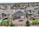 Aerial view of the home showing backyard and the neighborhood at 762 Tailings Dr, Monument, CO 80132