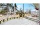 The backyard features a deck and neighborhood park, offering a blend of privacy and community access at 360 Peregrine Cir, Broomfield, CO 80020