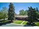 Well-maintained ranch-style home with mature landscaping, healthy lawn and private setting at 3666 S Jersey St, Denver, CO 80237