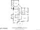 Detailed floor plan of the upper level, highlighting the layout of the bedrooms, bathrooms, and laundry room at 2362 Spruce Way, Denver, CO 80238