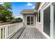 An outdoor deck provides a relaxing space to enjoy fresh air and outdoor views at 1901 S Union Pl, Lakewood, CO 80228
