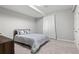 Serene bedroom featuring a comfortable bed, soft lighting, and a neutral color scheme at 3041 Starling Ct, Castle Rock, CO 80109