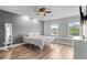 Modern bedroom features stylish furniture, large windows, and ample natural light at 3041 Starling Ct, Castle Rock, CO 80109