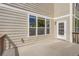 Backyard featuring outdoor deck, large window, and door at 2561 Cactus Bluff Pl, Highlands Ranch, CO 80129