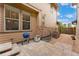 Private backyard with patio, grill, and hot tub at 7932 E 49Th Pl, Denver, CO 80238