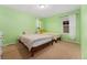 Light and airy bedroom with two twin beds at 7932 E 49Th Pl, Denver, CO 80238