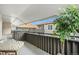 Inviting balcony with decorative fence, view of the neighborhood, and room for seating at 7110 S Gaylord St # O7, Centennial, CO 80122