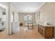 Bright dining room with a glass table and ample natural light at 7110 S Gaylord St # O7, Centennial, CO 80122