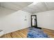 Finished basement with a yoga mat and mirror on the wall perfect for exercise at 2390 N Springwood Ct, Lafayette, CO 80026