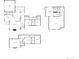 Combined floor plans of level one, two, and three showcasing the layout of the entire property at 3970 Longwood Ave, Boulder, CO 80305