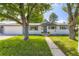 Charming single-story home featuring well-maintained lawn and lush trees in a serene, residential neighborhood at 6635 S Sherman St, Centennial, CO 80121