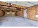 Spacious garage with high ceilings and ample storage potential at 6635 S Sherman St, Centennial, CO 80121