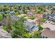 Bird's eye view of a beautiful neighborhood with lush greenery and well-maintained homes at 5305 W Lake Pl, Littleton, CO 80123